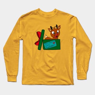 Too Santa, Luv Rudolph Long Sleeve T-Shirt